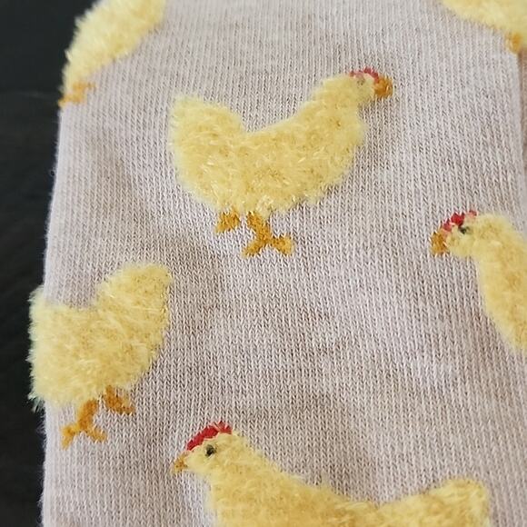 CHICKEN Fuzzy Socks by WHD Brand Pack of 2 Women's Size Medium 6 - 9 Shoe Size - Picture 3 of 6
